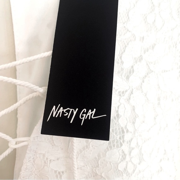 LUC-CE White Lace Skater Dress - Picture 7 of 15